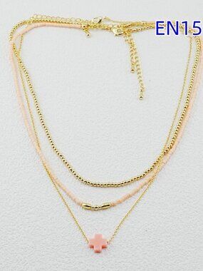 Enewton Colorful Cross Necklace